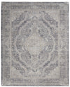 Nourison Starry Nights Traditional Charcoal/Cream Area Rug