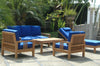 Anderson Teak SET-254 SouthBay Deep Seating 6-Pieces Conversation Set B