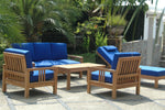 Anderson Teak SET-254 SouthBay Deep Seating 6-Pieces Conversation Set B
