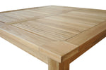 Anderson Teak TB-047SS 47" Windsor Square Small Slat Dining Table
