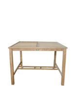 Anderson Teak TB-5959BT Windsor 59" Square Bar Table