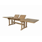 Anderson Teak TBX-126RD Sahara 126" Rectangular Double Ext. Table