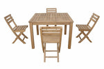 Anderson Teak SET-212 Montage Alabama  5- Pices Dining Set