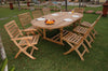 Anderson Teak Set-30 Bahama Andrew 9-Pieces Dining Set
