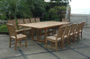 Anderson Teak Set-08 Sahara Rialto 13-Pieces Rectangular Dining Set