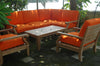 Anderson Teak Set-93 Riviera Luxe 7-Pieces Modular Set With Rectangular Table A