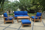 Anderson Teak SET-253 SouthBay Deep Seating 6-Pieces Conversation Set A