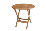 Anderson Teak TBF-031R Windsor 31" Round Picnic Folding Table