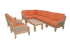 Anderson Teak Set-74 Luxe 8-Pieces Modular Set