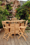 Anderson Teak Set-20 Altavista 5-Pieces Bar Set