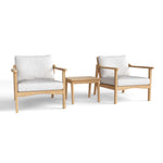 Anderson Teak Set-3025 Amalfi Relax3-Piece Deep Seating Collection