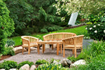 Anderson Teak Set-5 Curve 4-Pieces Conversation Set