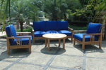 Anderson Teak SET-255 SouthBay Deep Seating 5-Pieces Conversation Set C