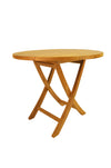 Anderson Teak TBF-035R Bahama 35" Round Bistro Folding Table