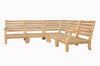 Anderson Teak Set-92 Riviera Luxe 5-Pieces Modular Set