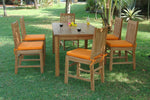 Anderson Teak SET-201 Montage Saratoga 7-Pieces Dining Set