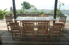 Anderson Teak Set-15 Bahama Rialto 11-Pieces Rectangular Dining Set