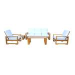 Anderson Teak Set-142 Capistrano 5-Piece Deep Seating Sofa Collection