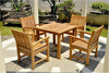 Anderson Teak Set-2 Bahama Sahara 5-Pieces Bistro Table