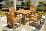 Anderson Teak Set-2 Bahama Sahara 5-Pieces Bistro Table