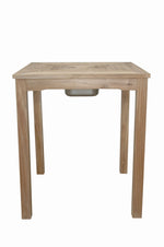 Anderson Teak TB-3636BT Chatsworth Ice Chiller Bar Table