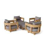 Anderson Teak Set-174 Coronado 6 Pieces Deep Seating Set
