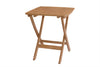 Anderson Teak TBF-024S Windsor 24" Square Picnic Folding Table