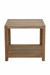 Anderson Teak TB-5656 Glenmore 22" Side Table w/ 1-Tier