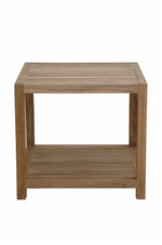 Anderson Teak TB-5656 Glenmore 22" Side Table w/ 1-Tier