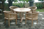 Anderson Teak Set-3 Tosca 5-Pieces Dining Table Set