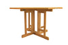 Anderson Teak TBF-120BO Butterfly 47" Octagonal FoldingTable