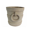 Anderson Teak PL-R2424 Aztec Round Large Planter