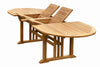 Anderson Teak TBX-106VD Sahara 106" Oval Double Ext. Table