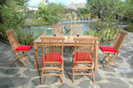 Anderson Teak SET-202 Montage Bristol 7-Pieces Dining Set