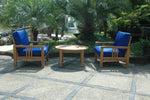 Anderson Teak SET-256 SouthBay Deep Seating 3-Pieces Conversation Set A