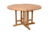 Anderson Teak TBF-047BR Butterfly 47" Round Folding Table