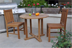 Anderson Teak SET-211 Montage Saratoga 3-Pieces Dining Set