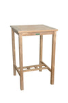Anderson Teak TB-S-027BT Avalon 27" Square Bar Table
