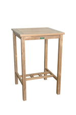 Anderson Teak TB-S-027BT Avalon 27" Square Bar Table