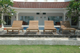 Anderson Teak Set SL-071 Capri Sun Lounger 4-Pieces Set