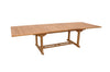 Anderson Teak TBX-117RD Valencia 117" Rectangular Table w/ Double Extensions