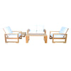 Anderson Teak Set-141 Capistrano 5-Piece Deep Seating Loveseat Collection