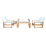 Anderson Teak Set-141 Capistrano 5-Piece Deep Seating Loveseat Collection
