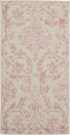 Nourison Jubilant Transitional Ivory/Pink Area Rug