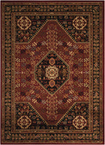Nourison Paramount Traditional Red Area Rug