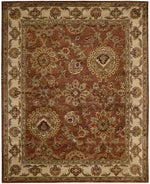 Nourison Jaipur Traditional Rust Area Rug