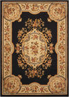 Nourison Paramount Traditional Black Area Rug