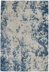 Nourison Rustic Textures Contemporary Grey/Blue Area Rug