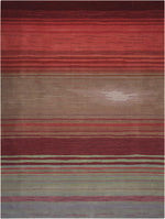 Nourison Contour Contemporary Flame Area Rug