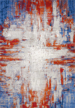 Nourison Tahoe Modern Contemporary Ivory/Multicolor Area Rug